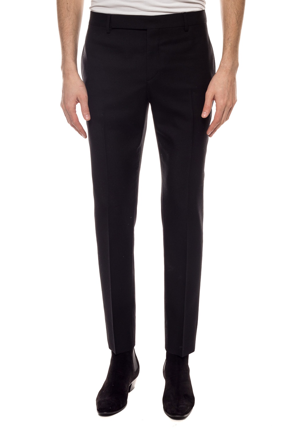 Saint Laurent Pleat-front trousers